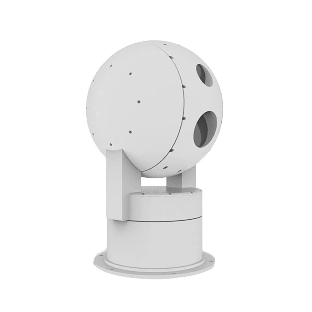 500mm spherical rotary table, stepper motor, two-axis PTZ（Pan Tilt Zoom）