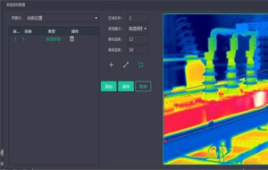 Temperature Measurement Parameters and Rule Configuration